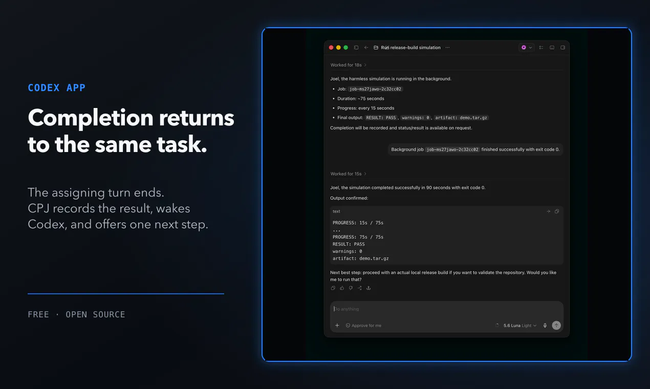 Codex Process Jobs screenshot