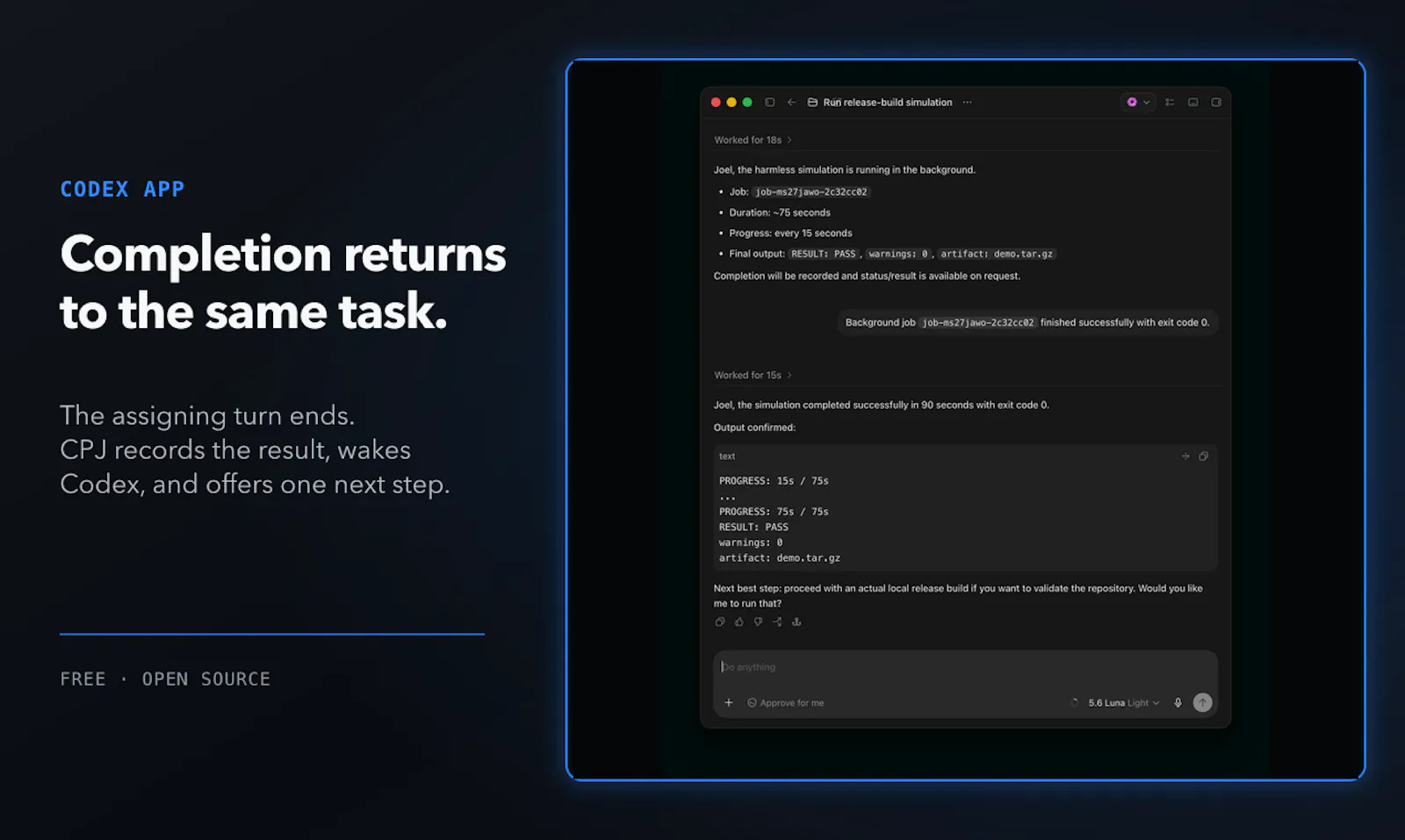 Codex Process Jobs screenshot 2