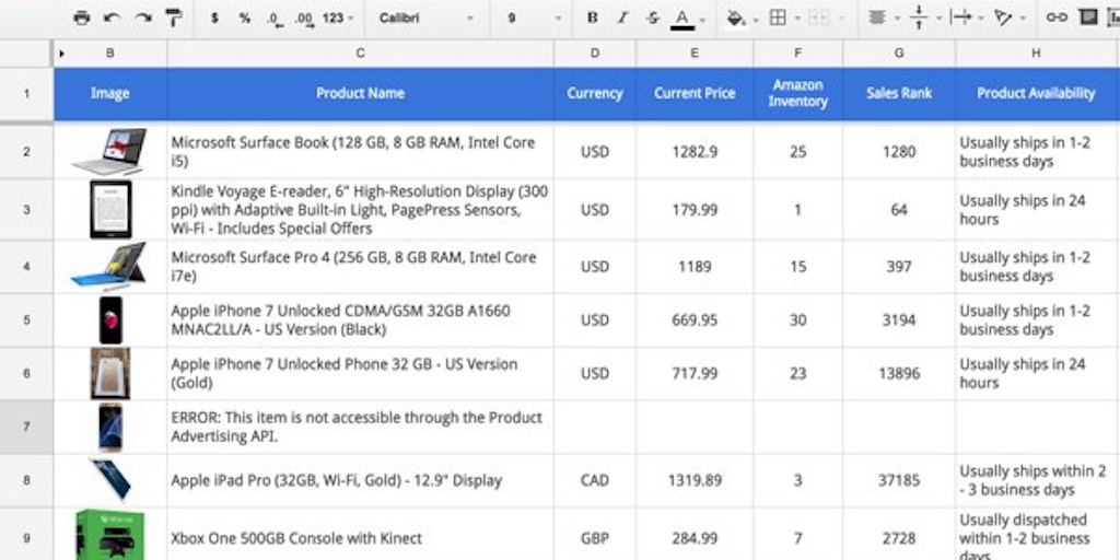 Amazon Price Tracker - Monitor Amazon product availability & price on