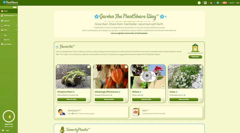 PlantShare LLC screenshot 2