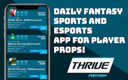 Thrive Fantasy - sports/esports betting media 2