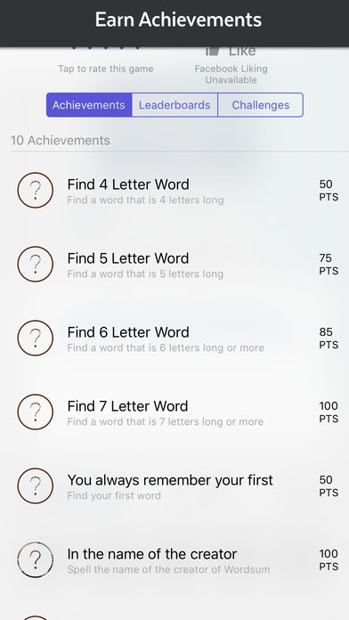 Wordsum Blitz gallery image