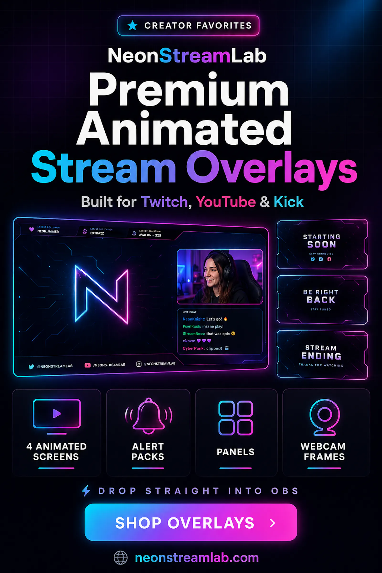 NeonStreamLab screenshot 2