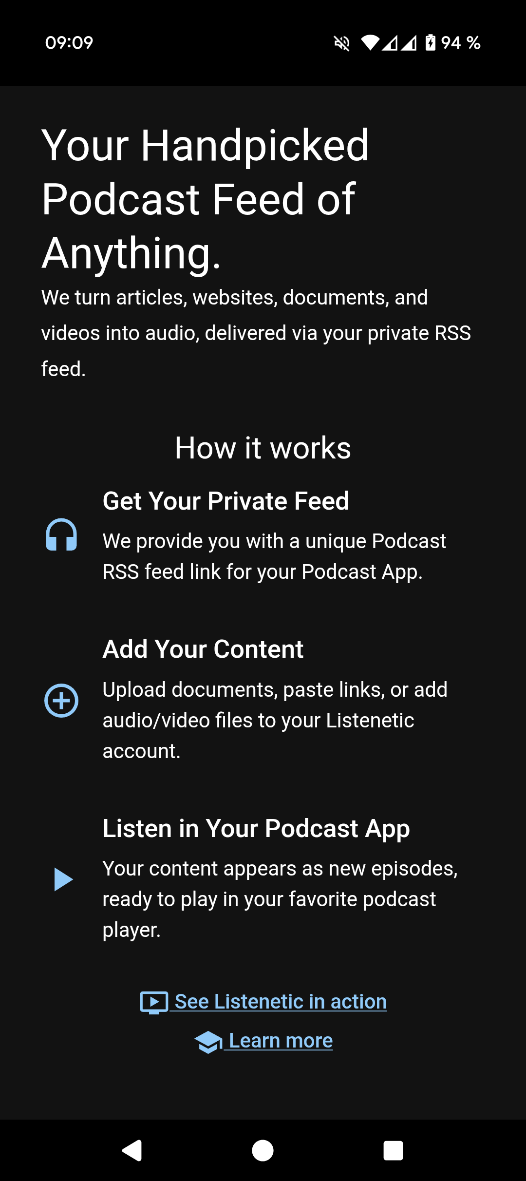 Listenetic gallery image