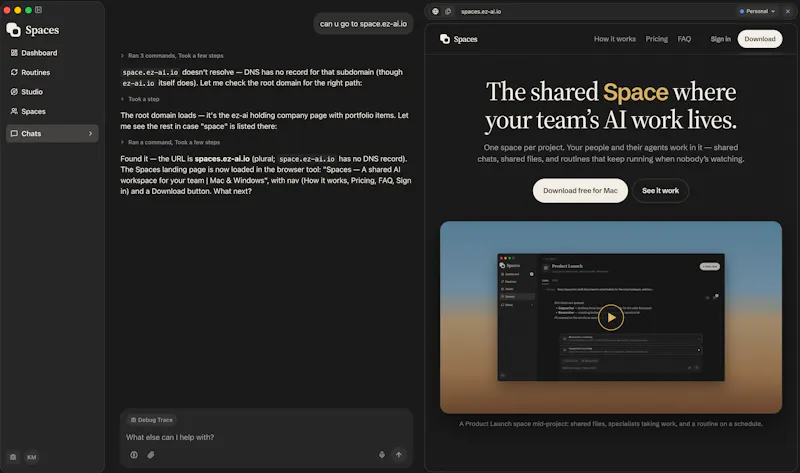 Spaces screenshot 4