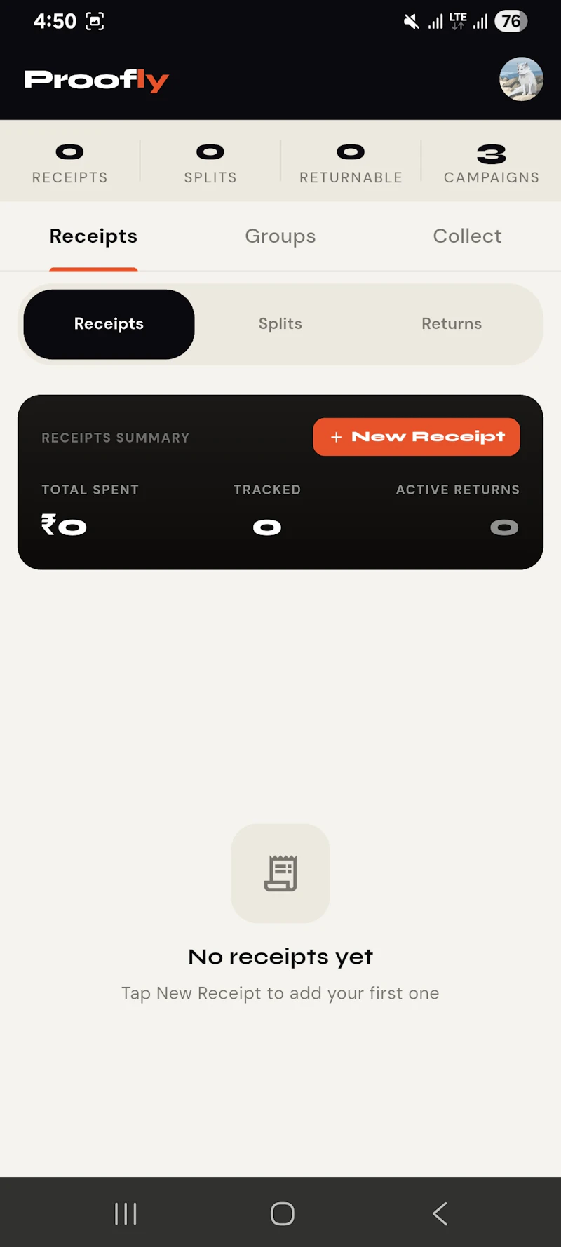 Proofly screenshot 2