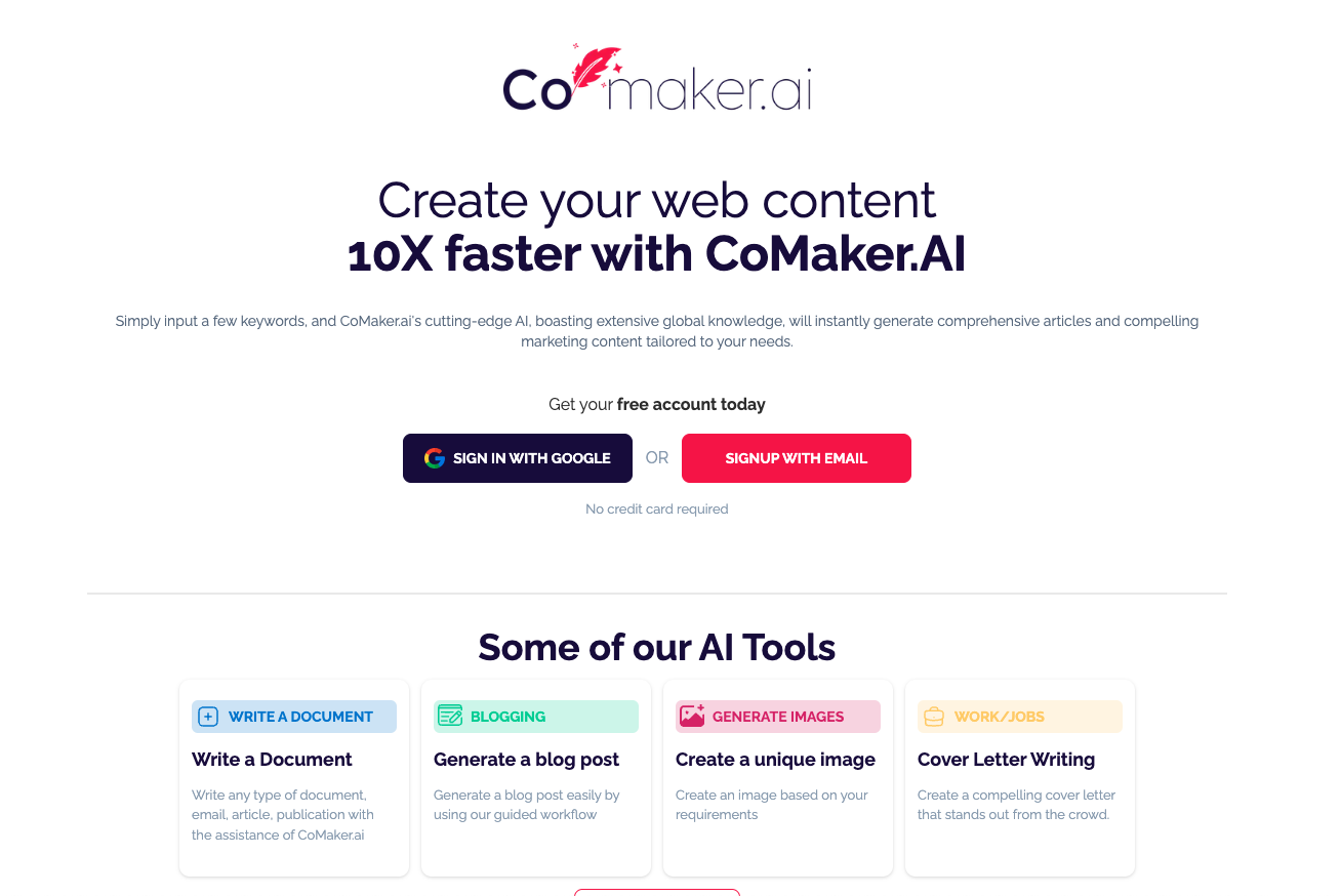 CoMaker.ai media 1