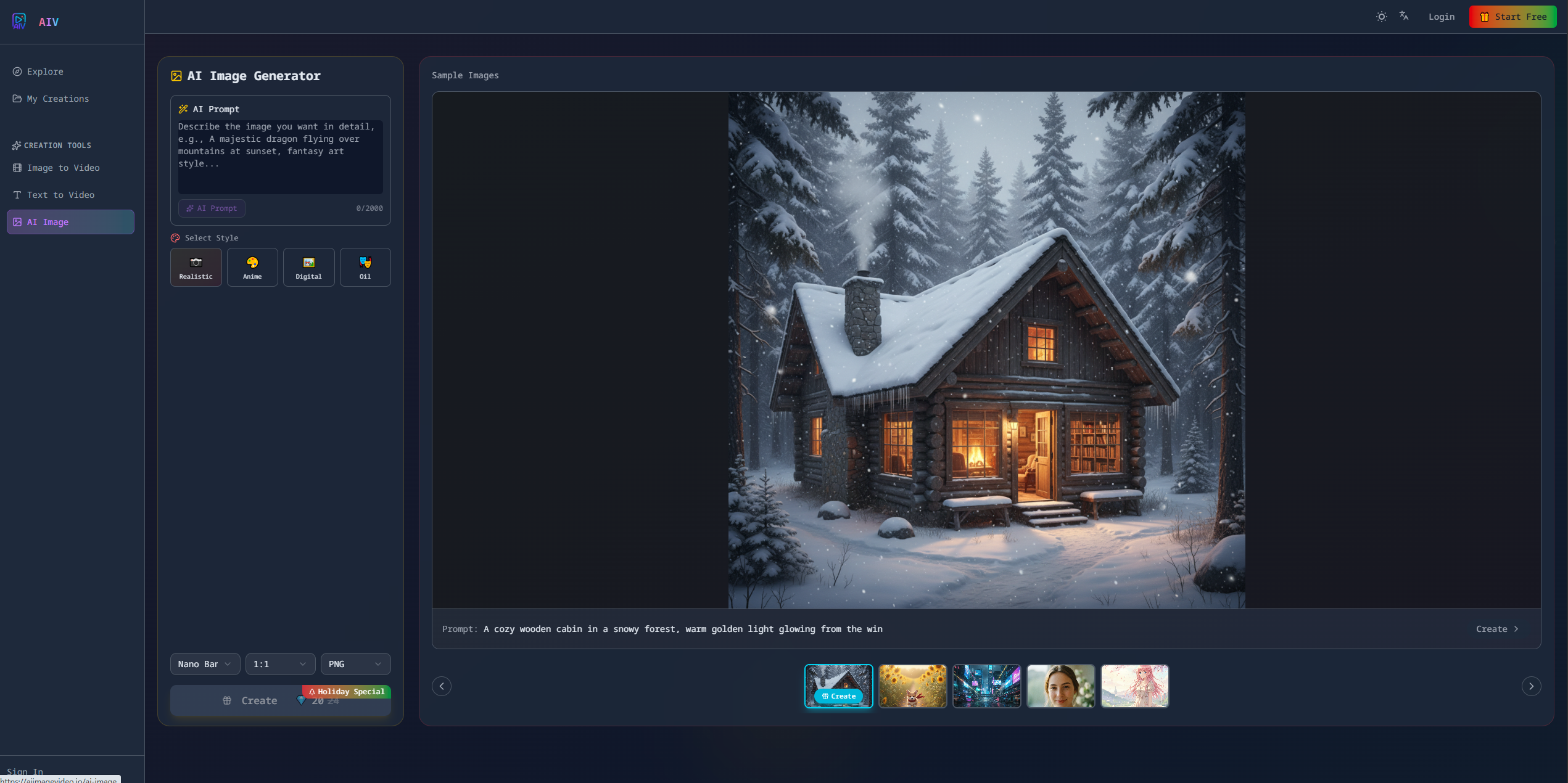 AI Image & Video Generator gallery image