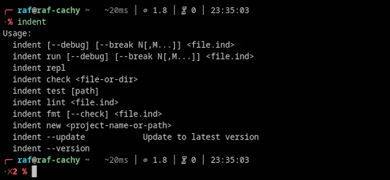 Indent screenshot 5