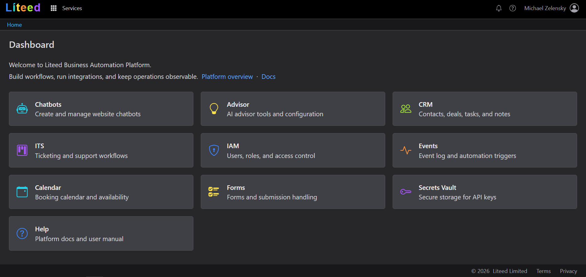 Liteed Core - Main product screenshot demonstrating key features and user interface