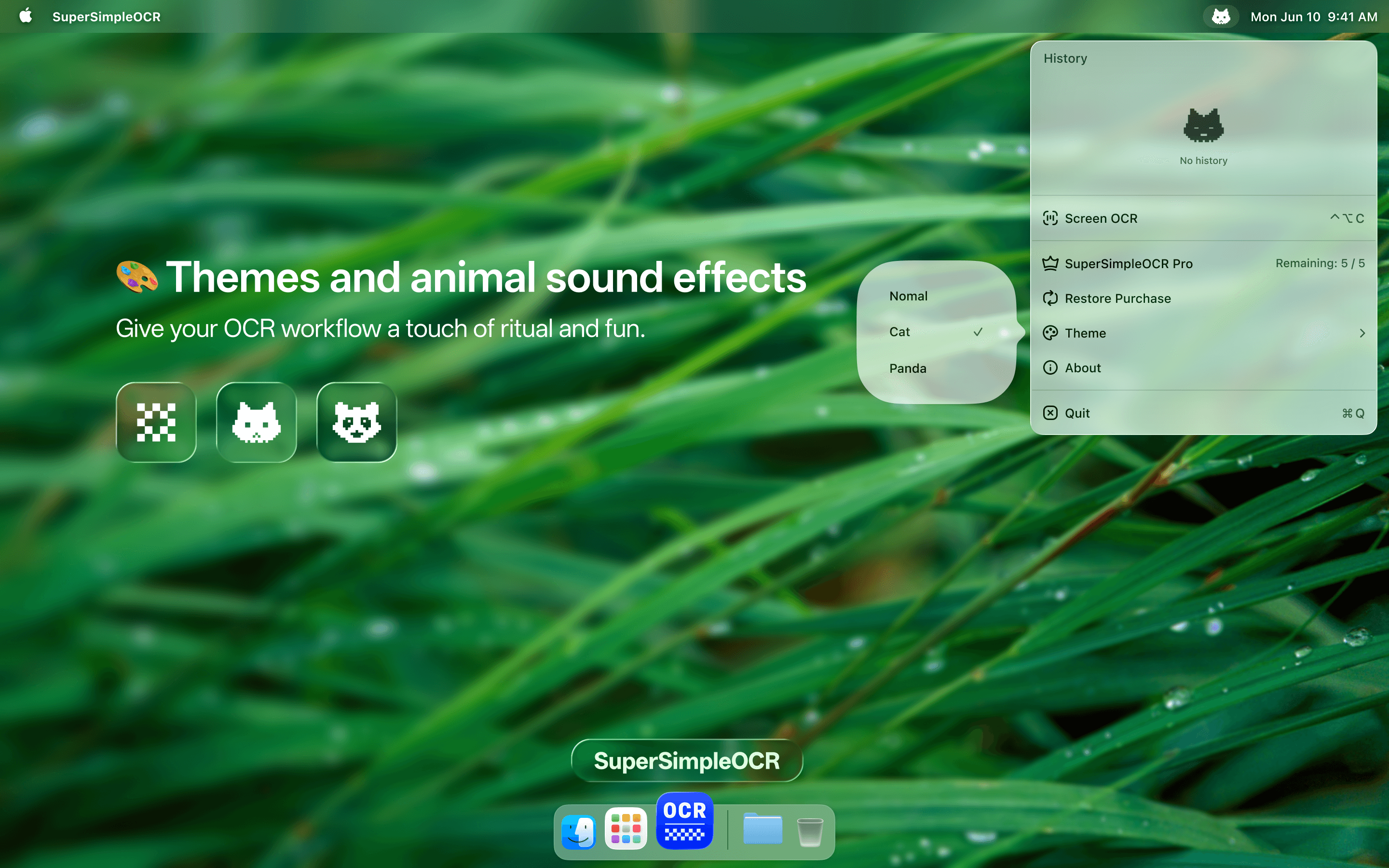 SuperSimpleOCR - Screenshot 2 showing product features and functionality
