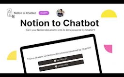 Notion to Chatbot media 1