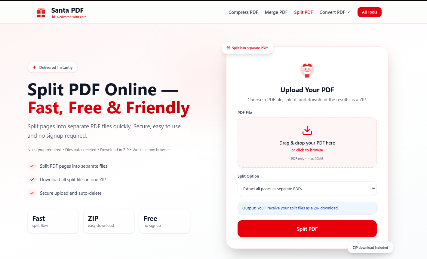 SantaPDF – Free PDF Tools (No Watermark) gallery image