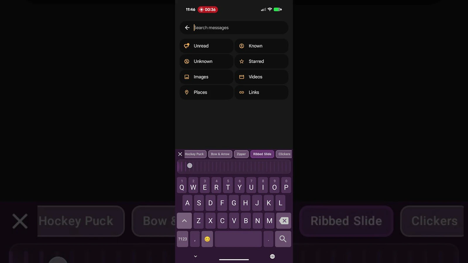 Groundd: A Sensory Fidget Keyboard screenshot 1 (video preview)