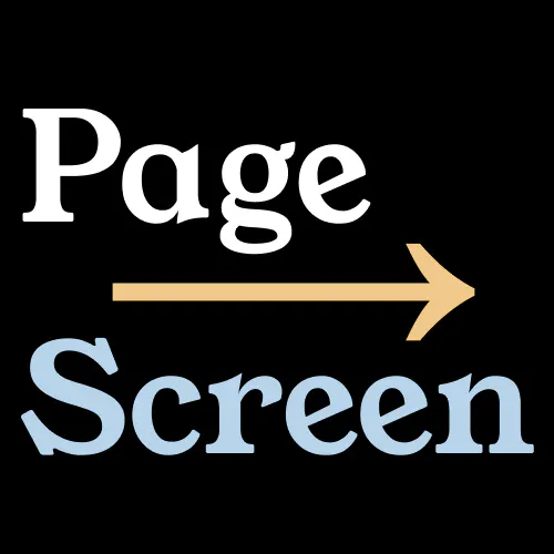 Page to Screen 제품 배너