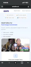 Arteditor- webp editor gallery image