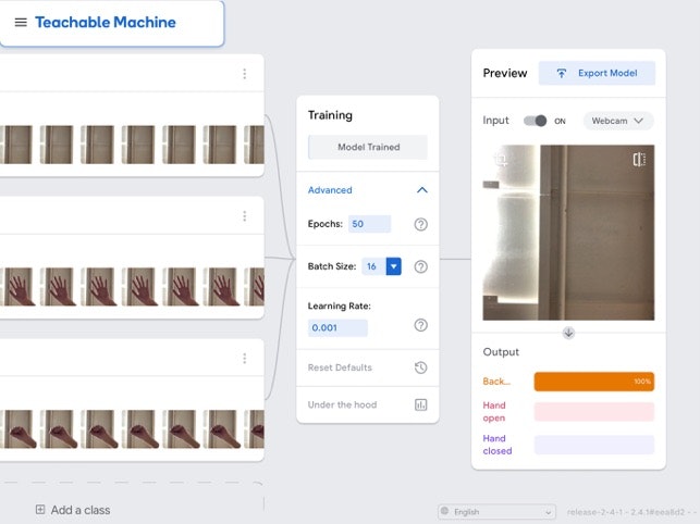 TeachableMachine gallery image