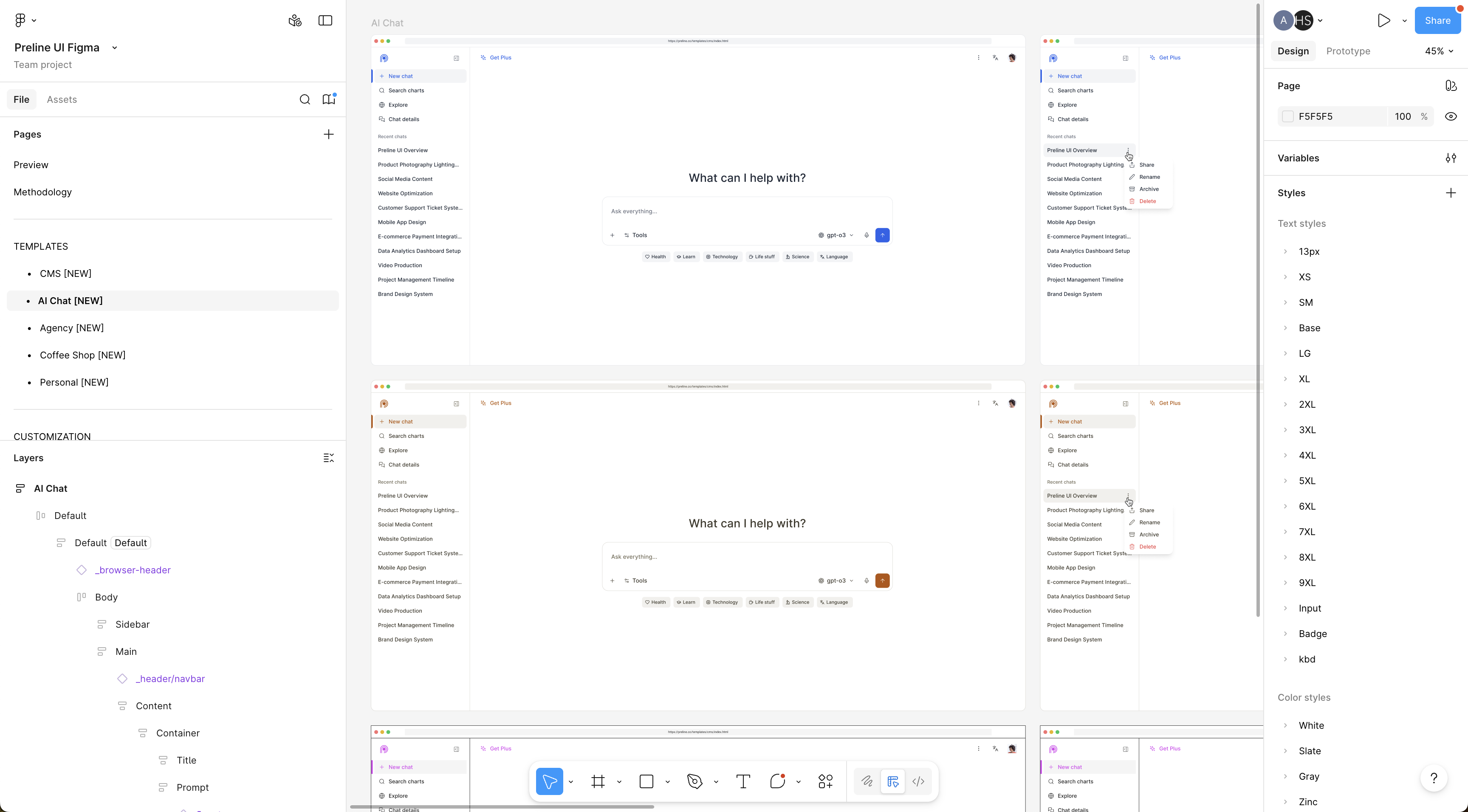 Preline UI Fimga v3.0 gallery image