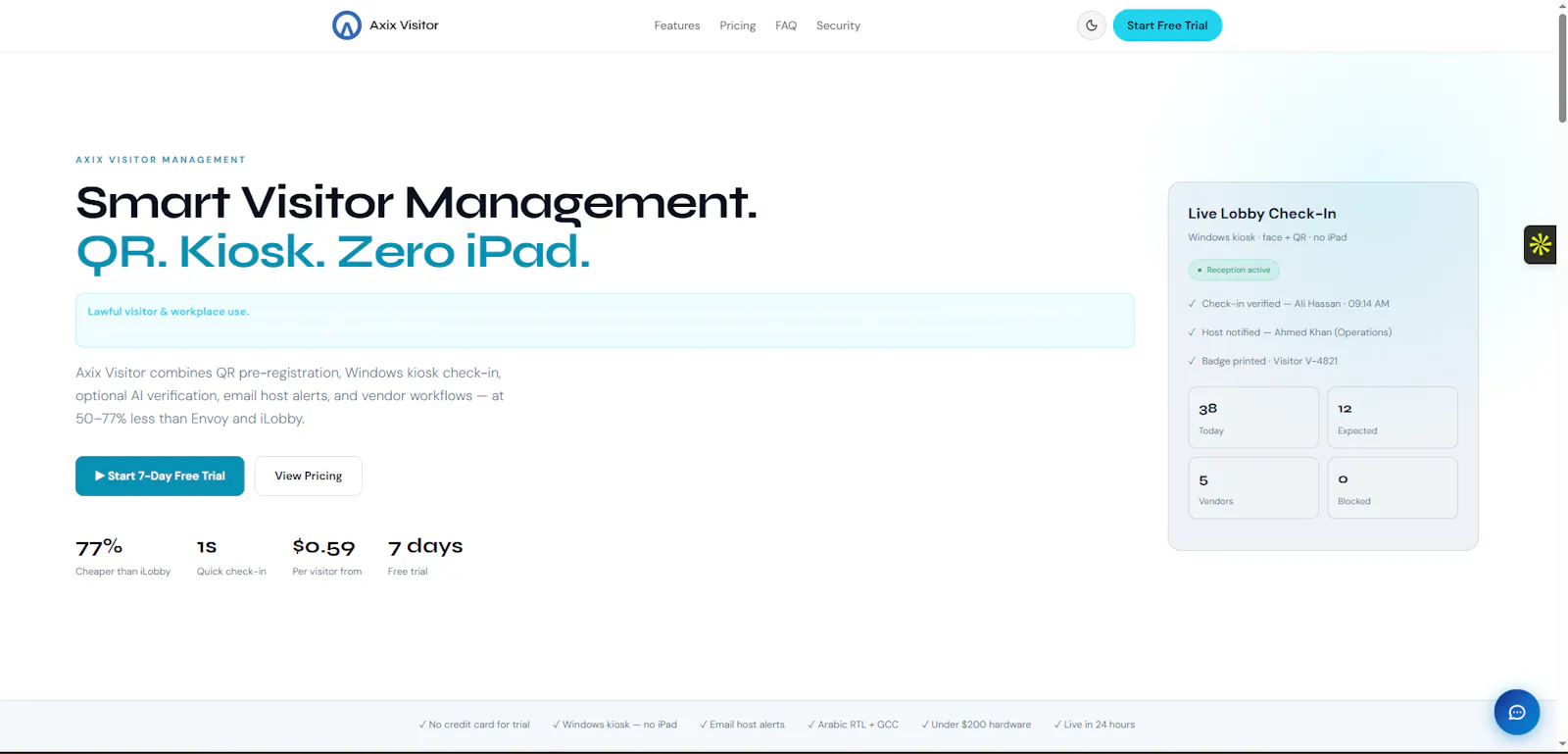 Axix Visitor Mgmt screenshot 2