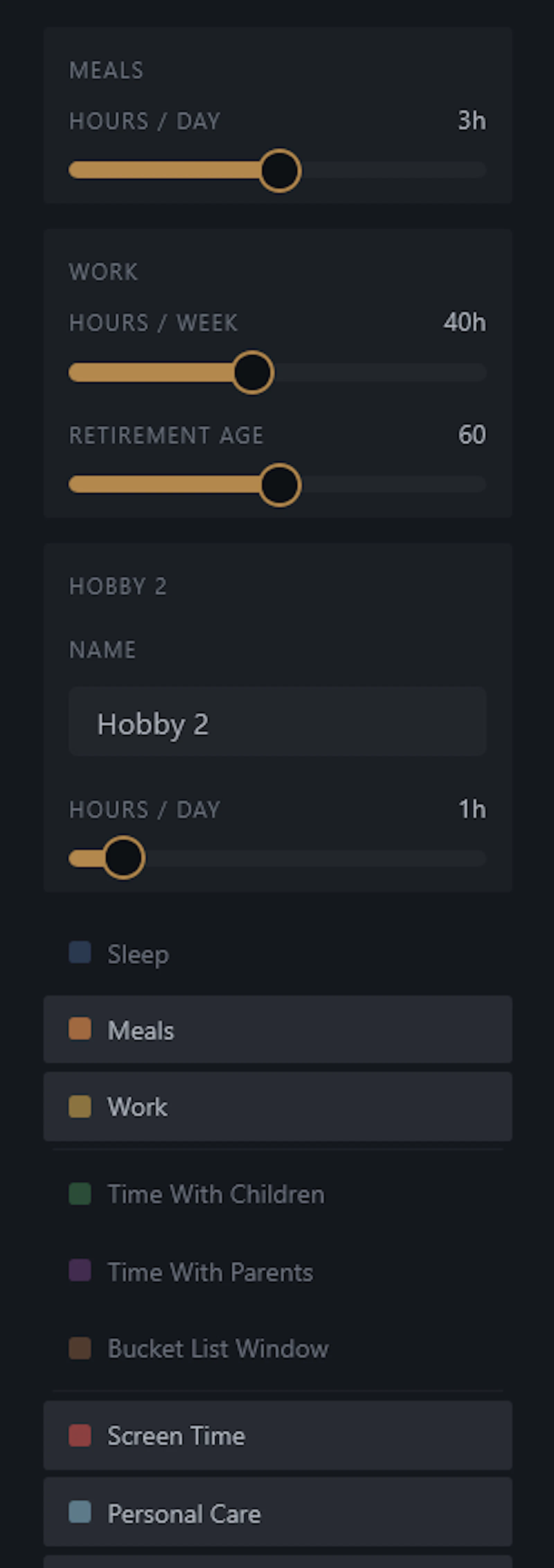 Life in Weeks screenshot 2