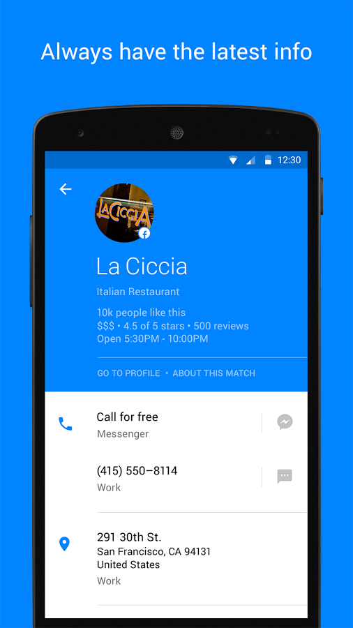 Hello by Facebook gallery image