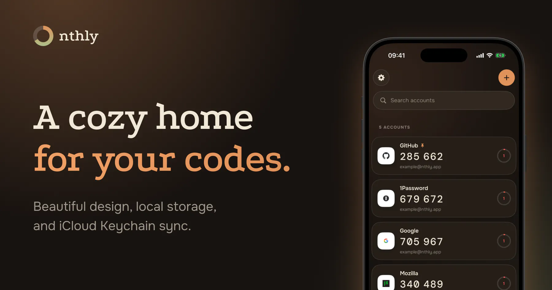 Nthly - 2FA Authenticator