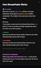 StreamFader-Movies/Series picked by YOU! gallery image