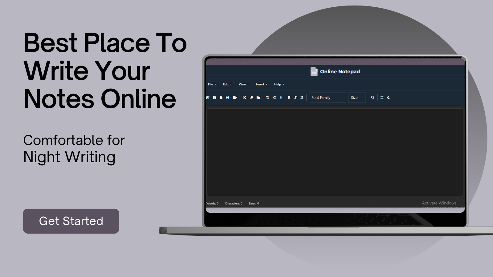 Online Notepad gallery image