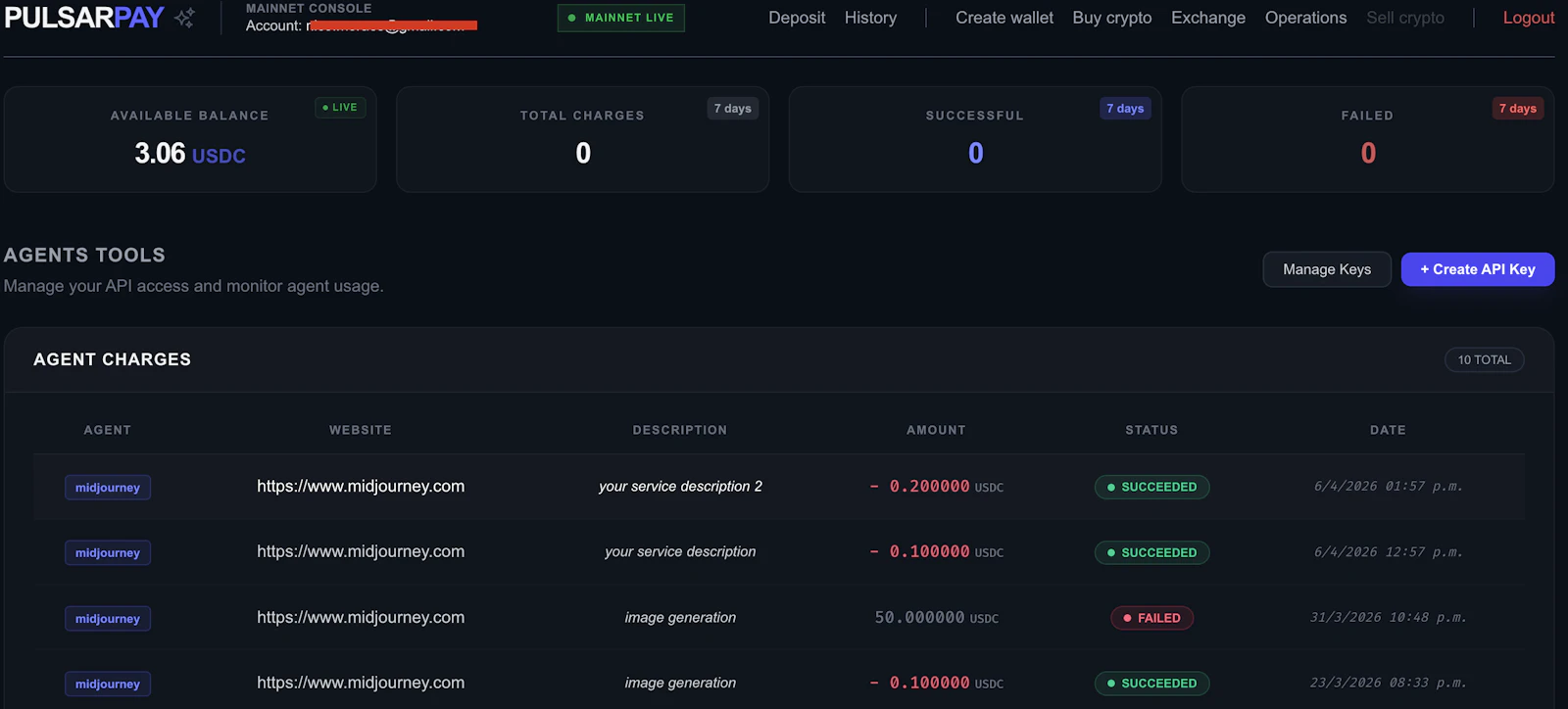 Pulsarpay screenshot 2