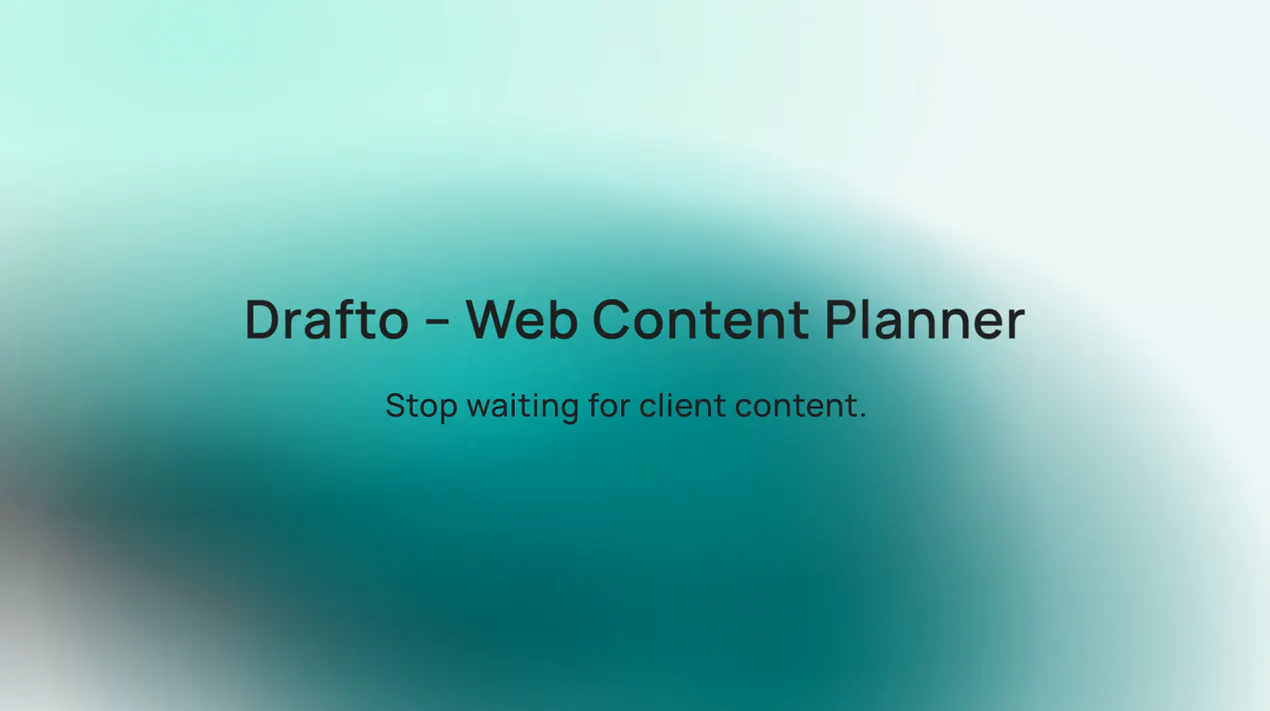 Drafto - Web Content Planner  gallery image