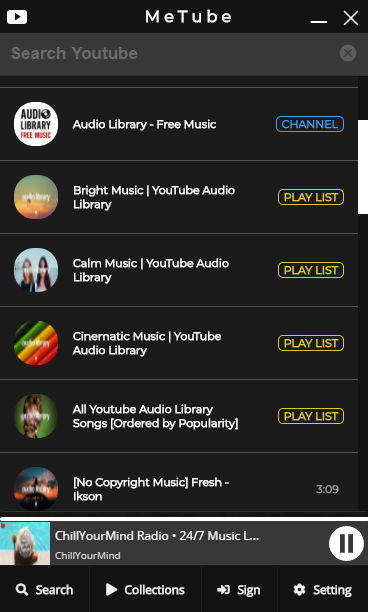 MeTube gallery image