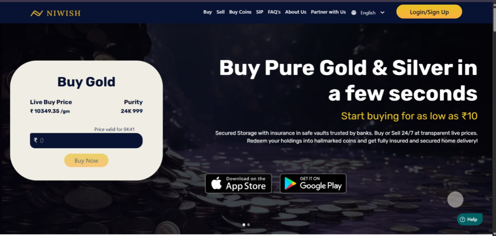 Niwish: Digital Gold & Silver Wallet media 2