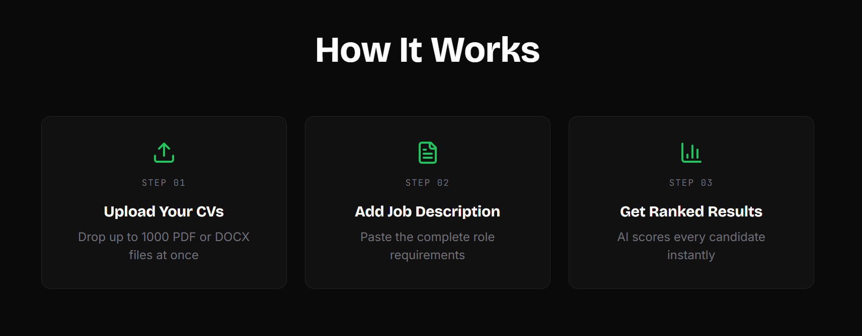 CV Screnner gallery image