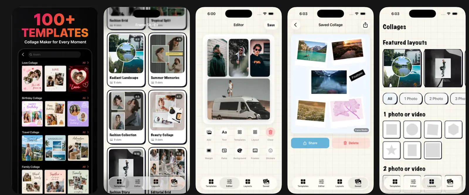 Collage Maker Photo Editor Pro  screenshot 1