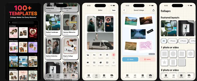Collage Maker Photo Editor Pro  screenshot 1