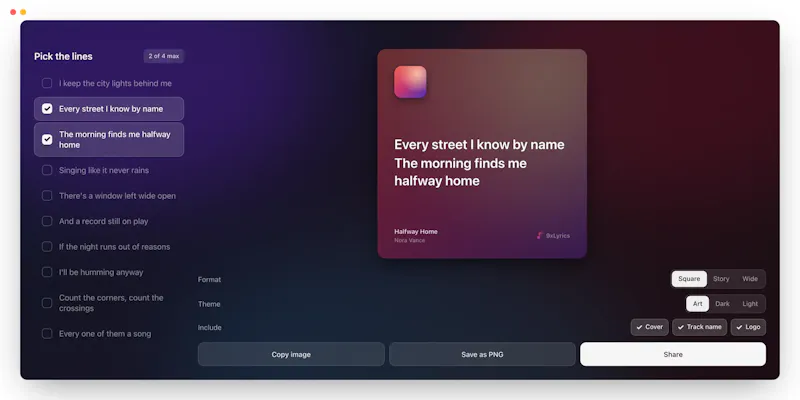9xLyrics screenshot 7