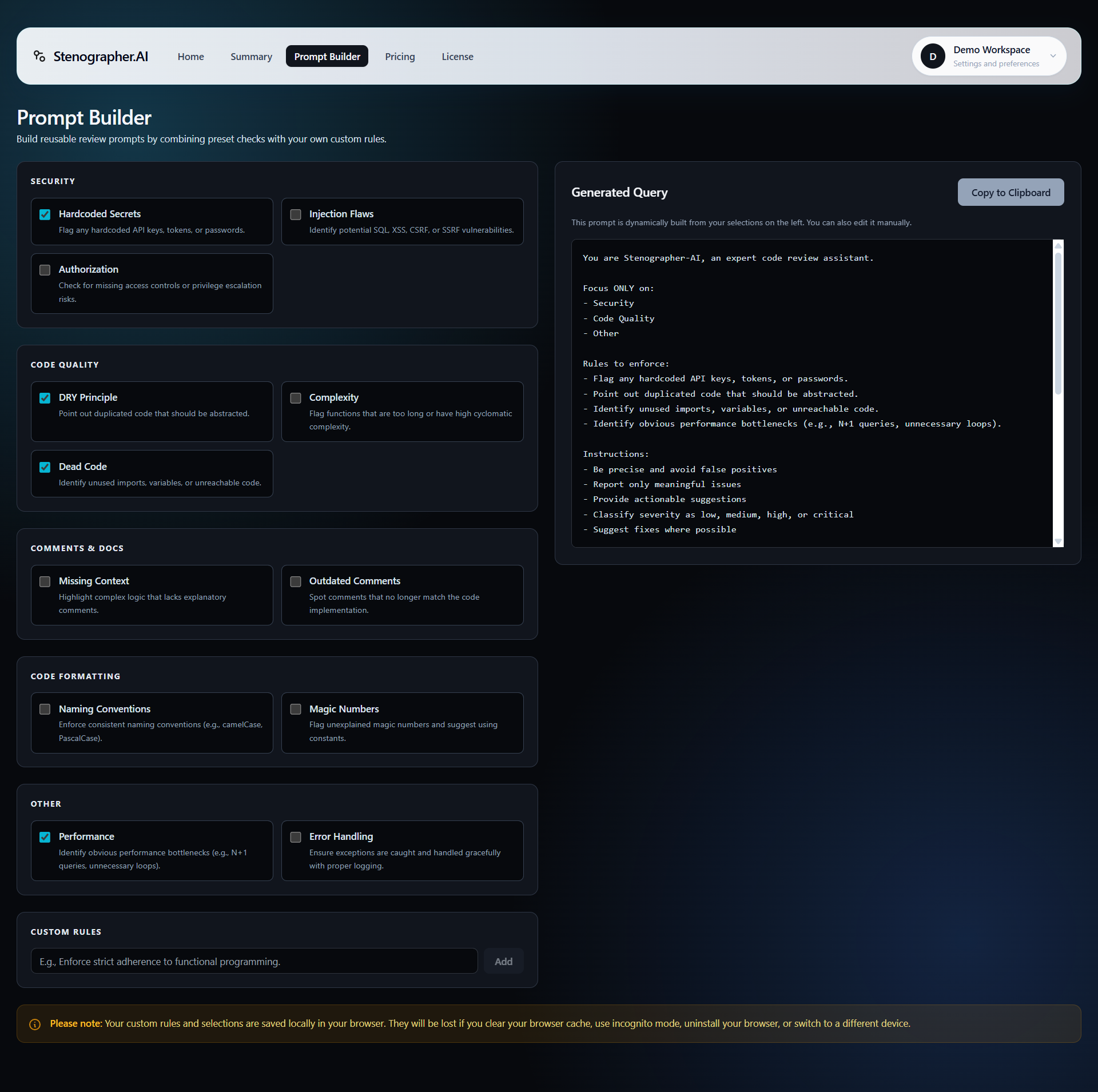 Stenographer-AI gallery image