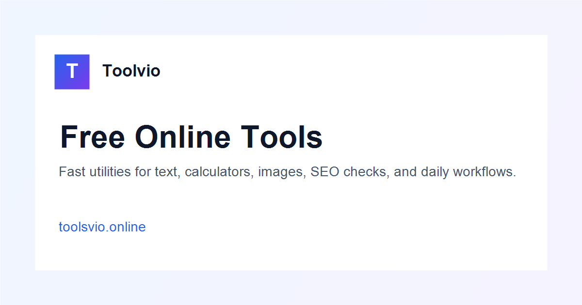 Toolvio gallery image