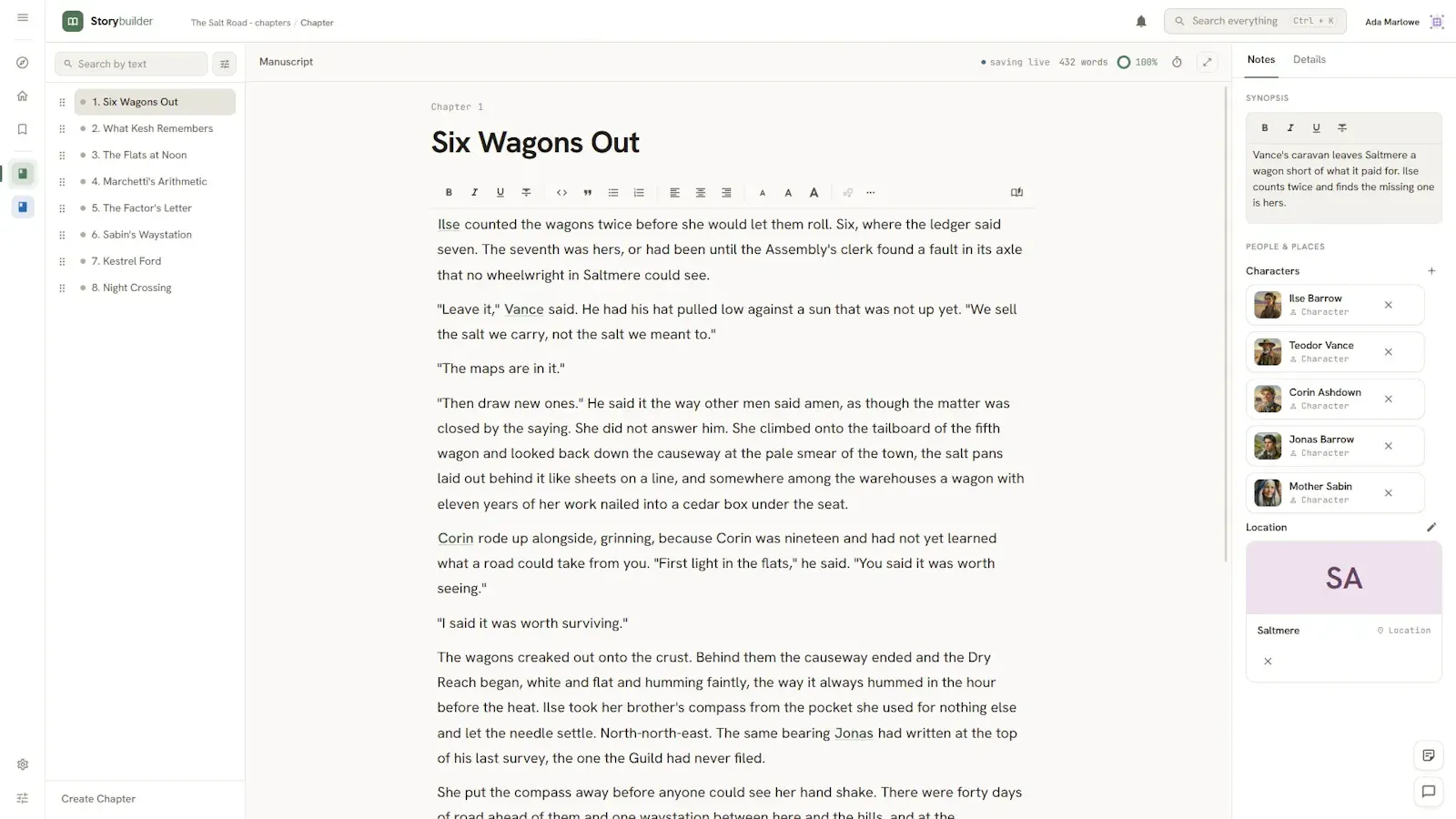 Story Builder screenshot 2