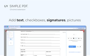 SimplePDF for Chrome gallery image