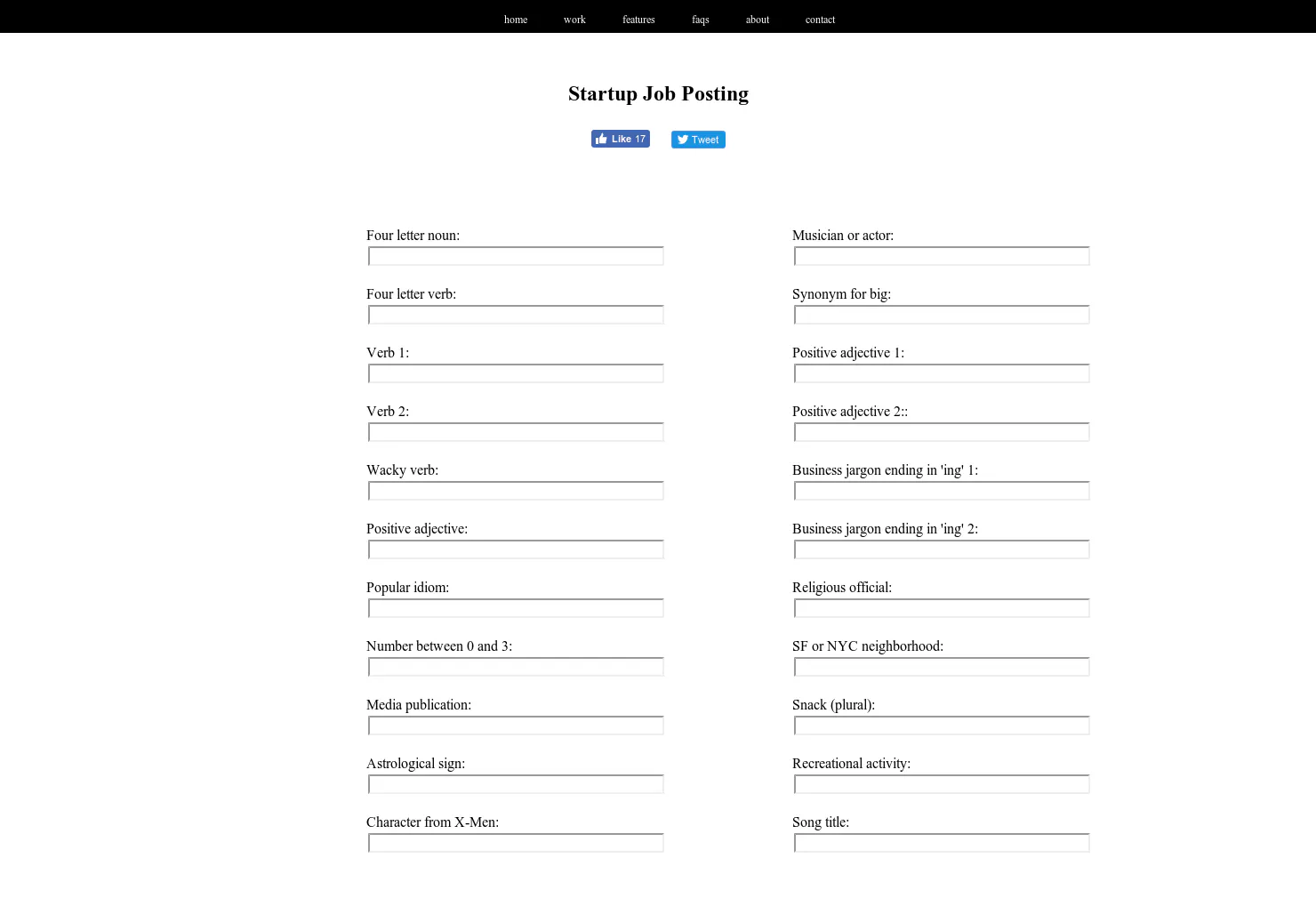 Job Description Generator