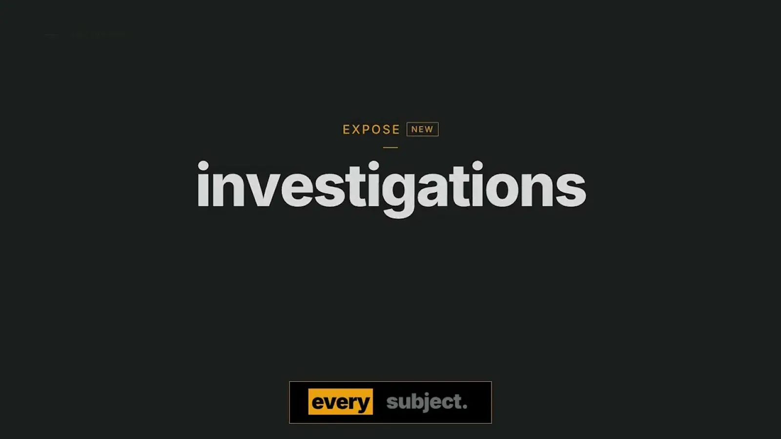 Expose screenshot 1 (video preview)