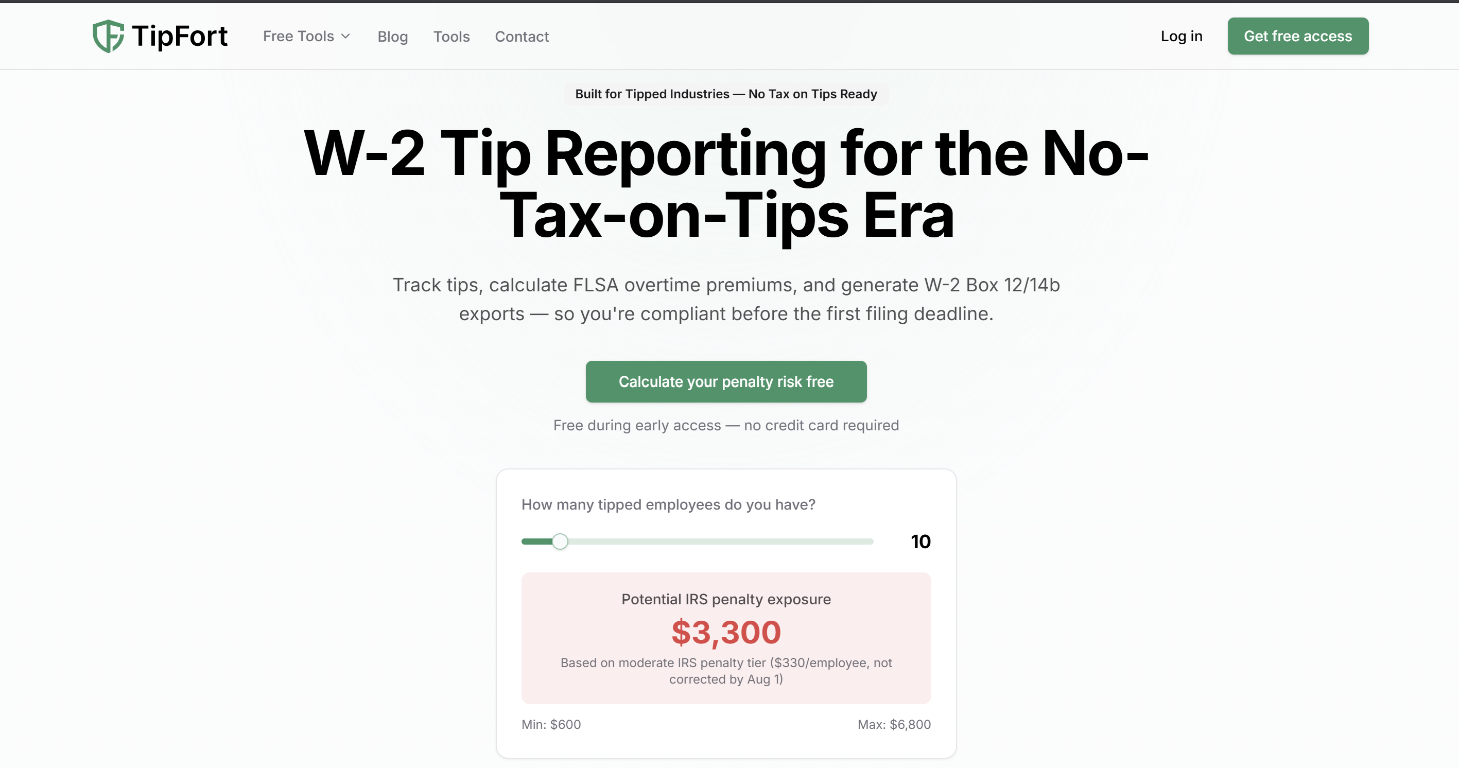 TipFort - Screenshot 5 showing product features and functionality