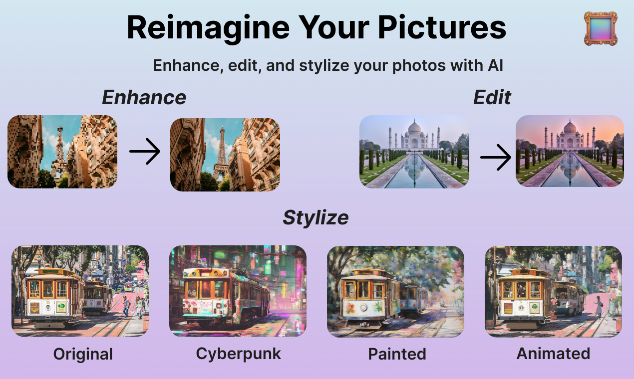 startuptile Stylize-Make incredible edit to your photos with AI