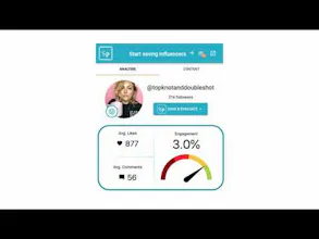 Socialpeeks Influencer Analyzer gallery image