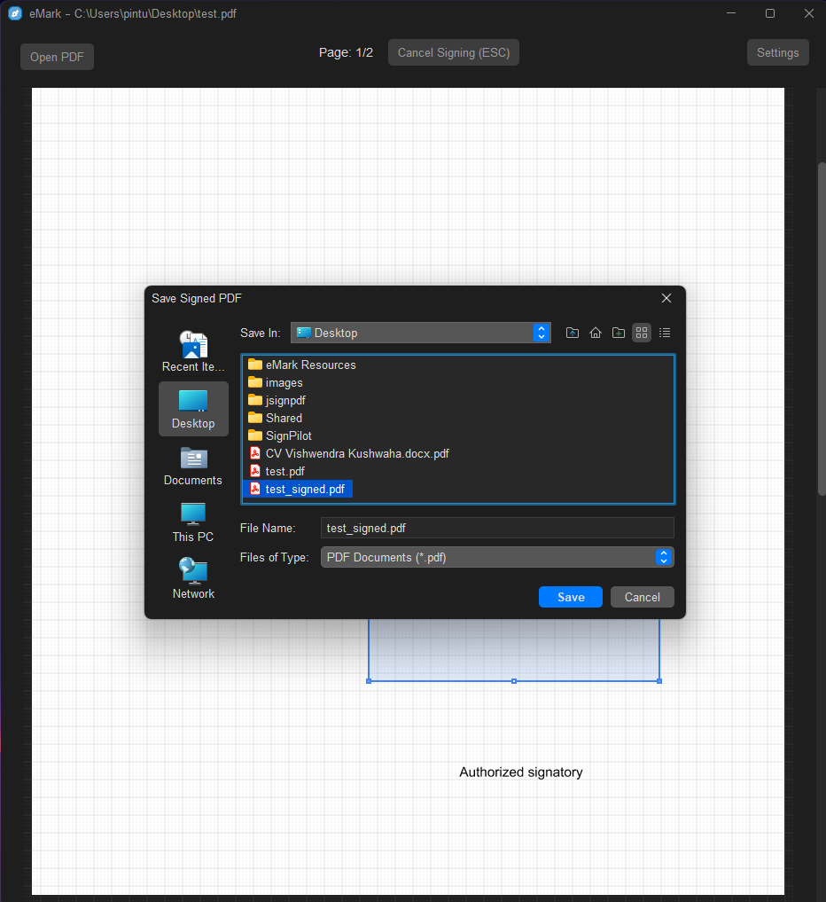 Trexo PDF Signer gallery image