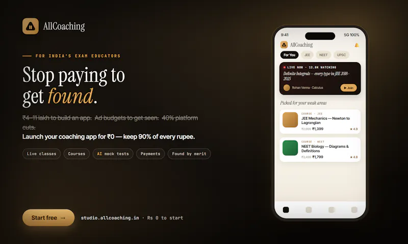 AllCoaching screenshot 3