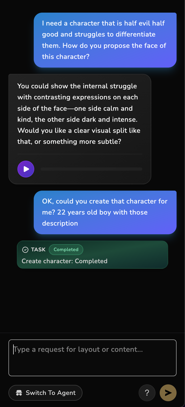 Comicon - Screenshot 2 showing product features and functionality