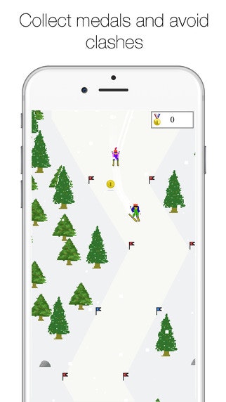 Yeti run for SkiFree gallery image