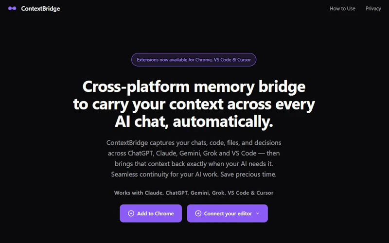 ContextBridge screenshot 1
